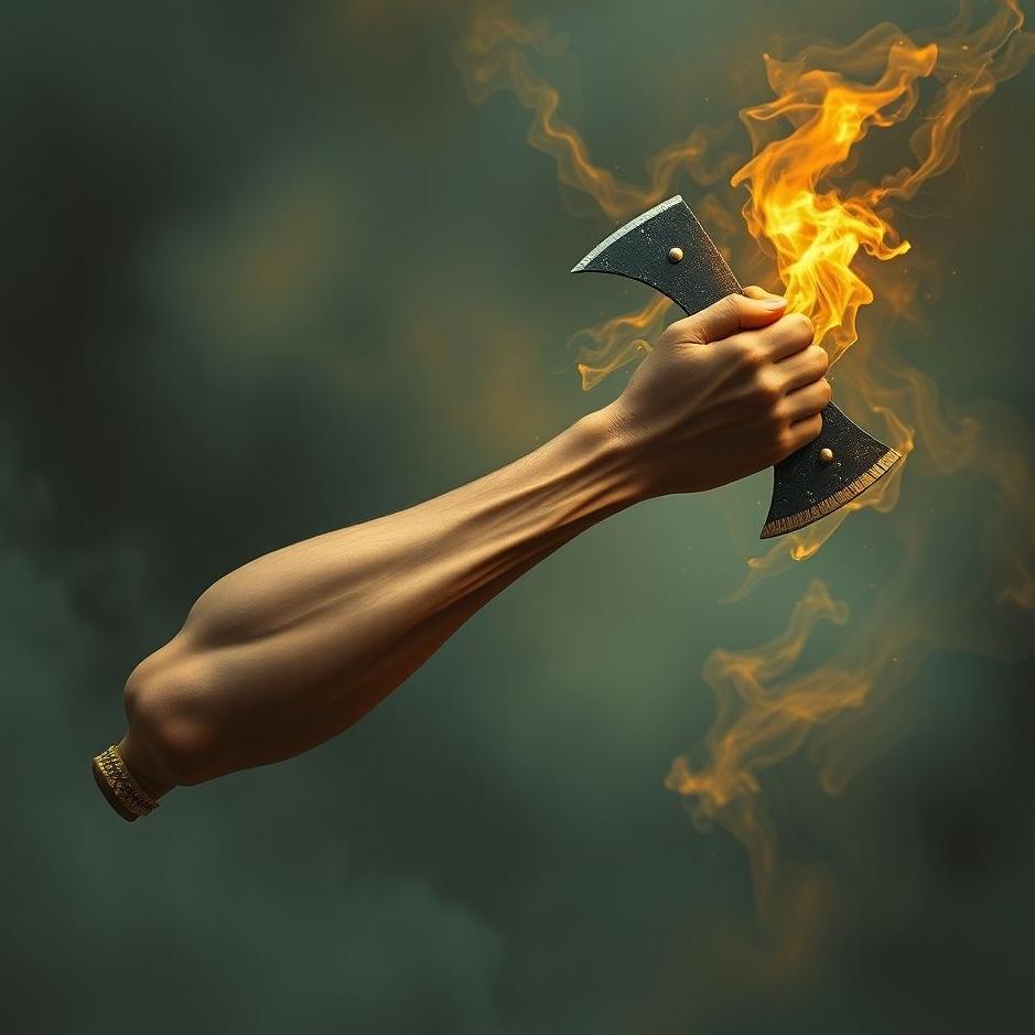 Dream : Cutting an arm with an axe in a dream