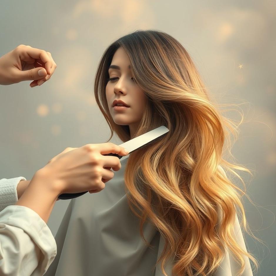 Dream : Cutting and giving hair in a dream