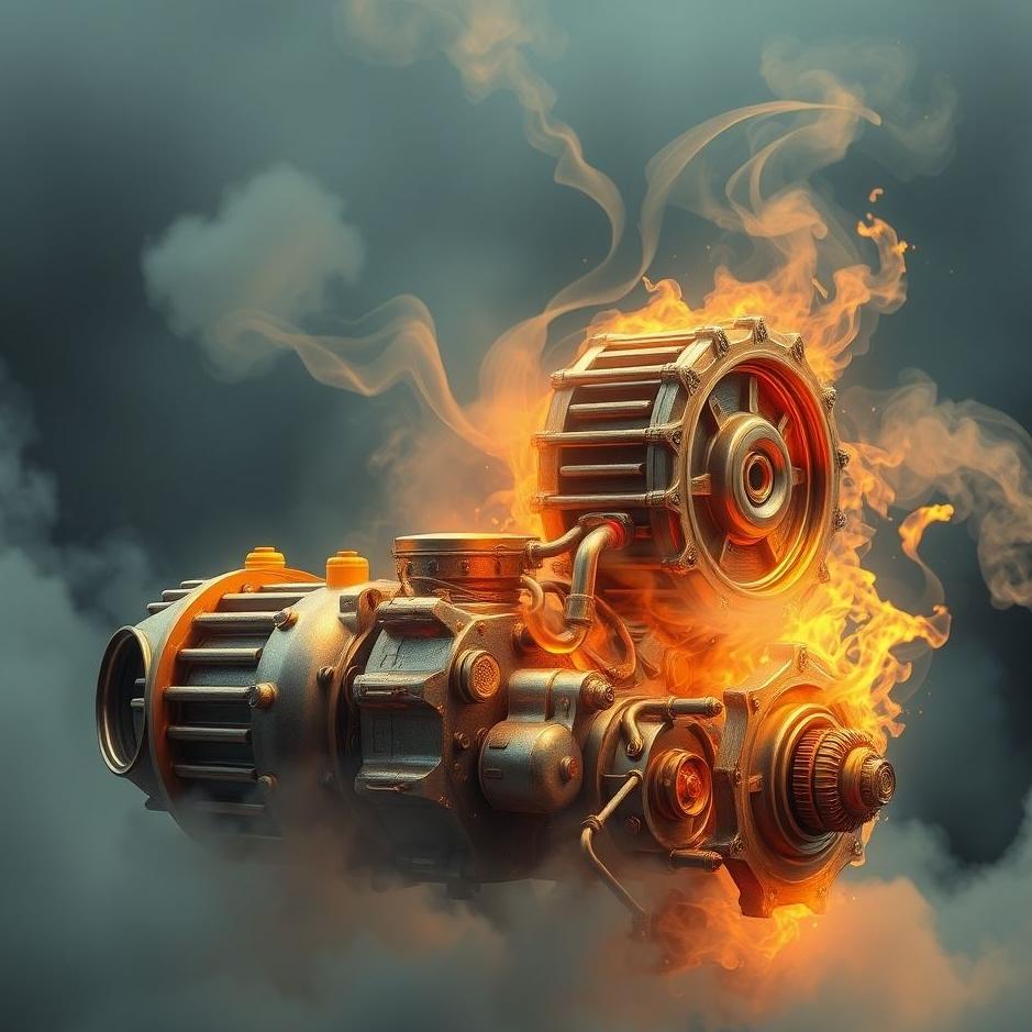 Dream : Cutting engine in a dream