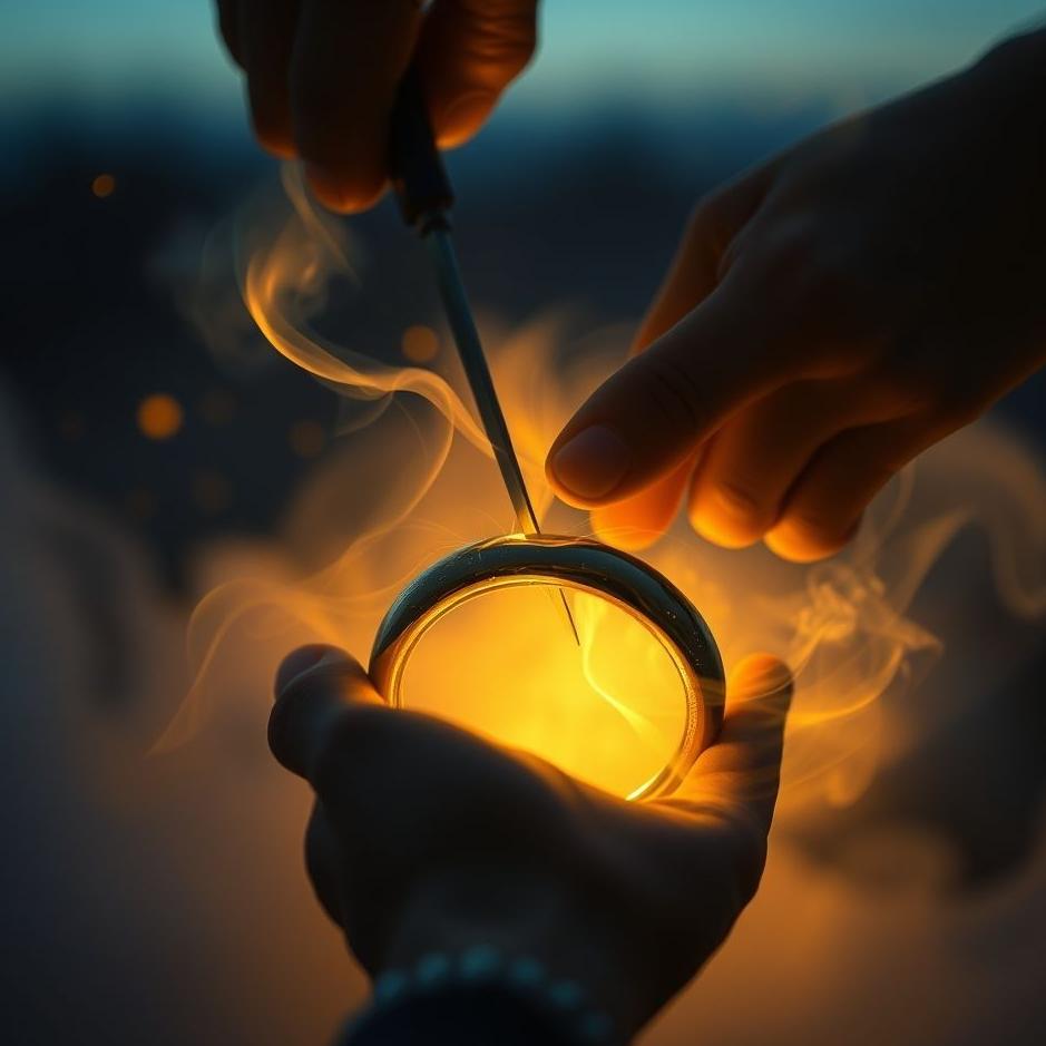 Dream : Cutting gold ring in the dream