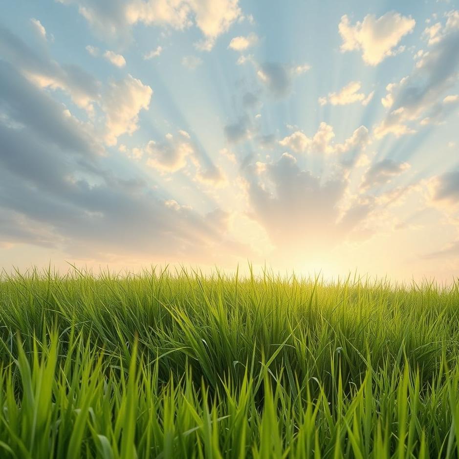 Dream : Cutting grass in a dream