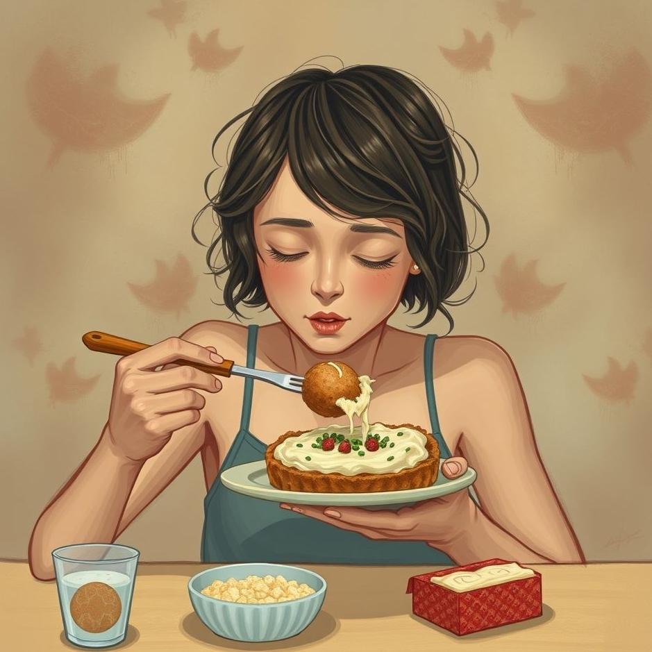 Dream : Cutting hair and eating it in a dream