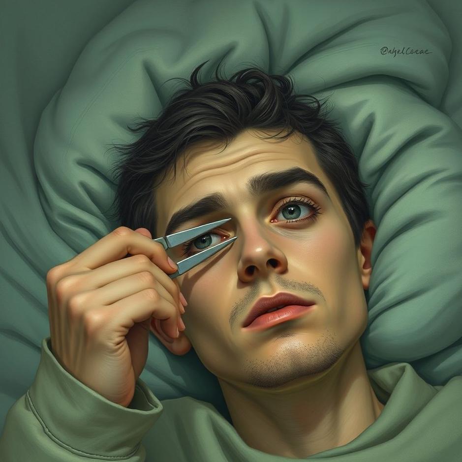 Dream : Cutting off one's eyebrow in a dream