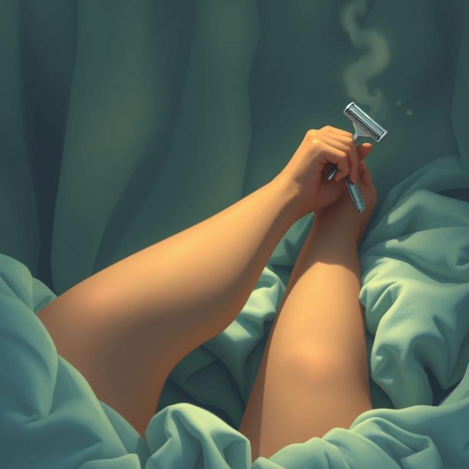Dream : Cutting your legs with a razor in a dream