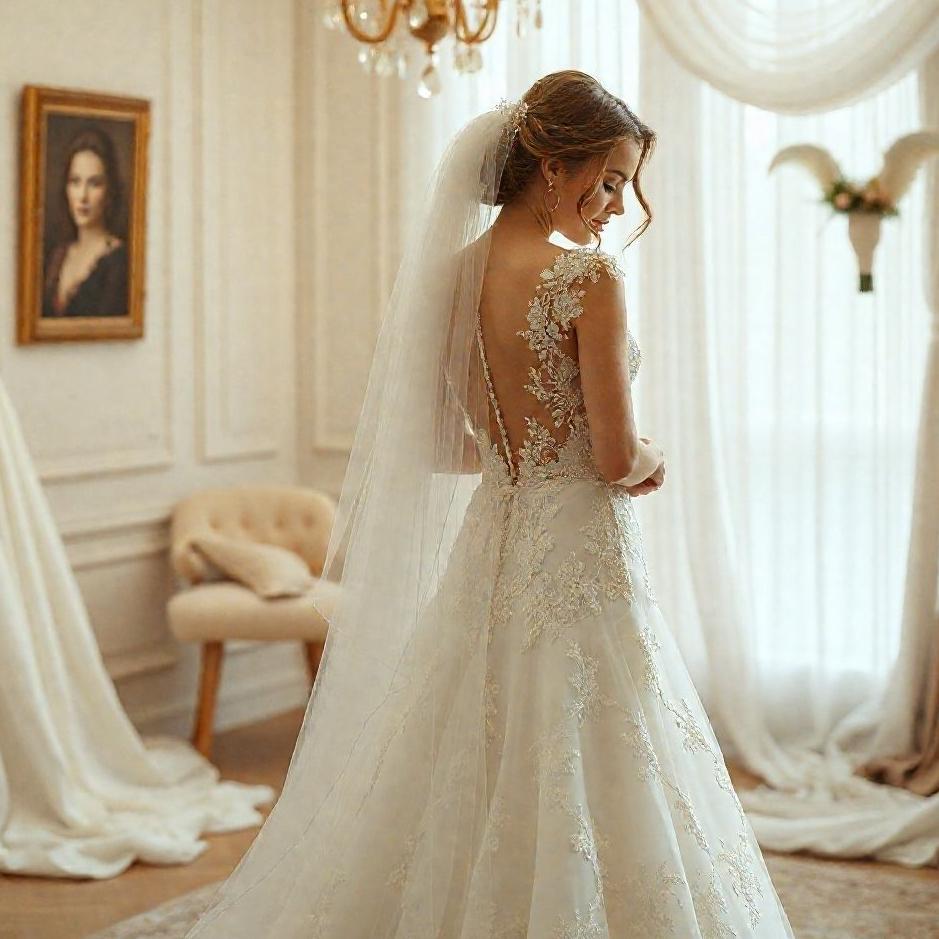 Dream : Cutting your wedding dress in a dream