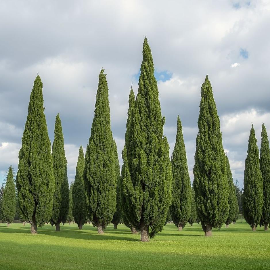 Dream : Cypress trees in a dream