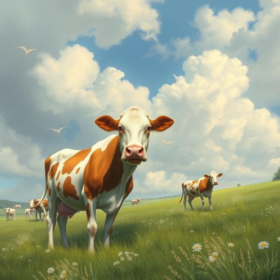 Dream : Dairy farmer in a dream