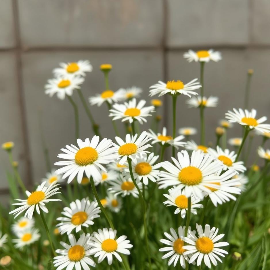 Dream : Daisies falling over your head 