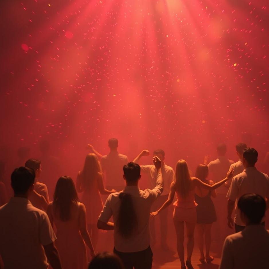 Dream : Dancing in a crowd in a dream