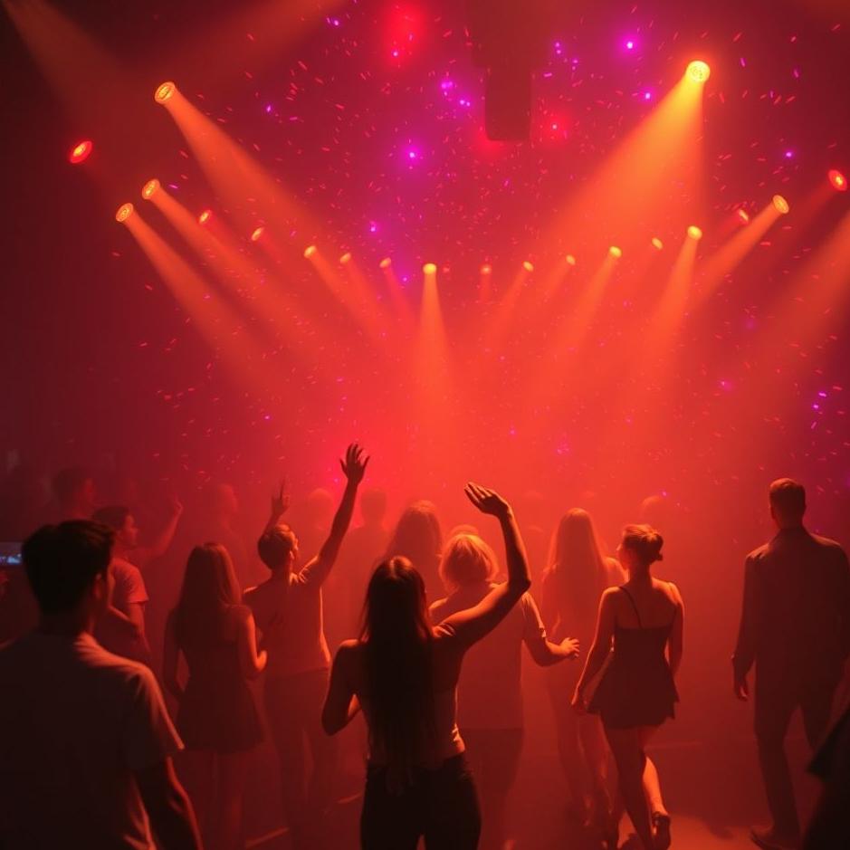 Dream : Dancing with the crowd in a dream