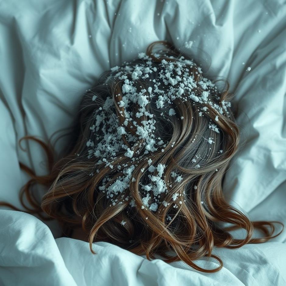 Dream : Dandruff falling out of hair in a dream