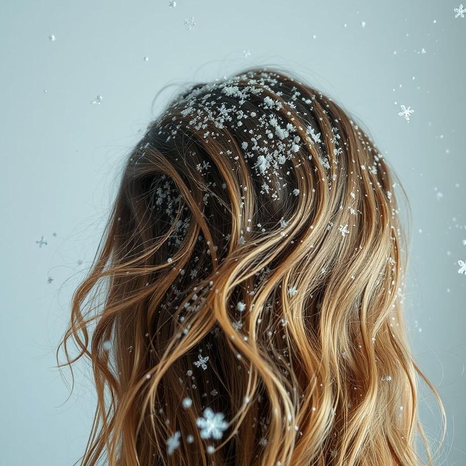 Dream : Dandruff on hair in a dream