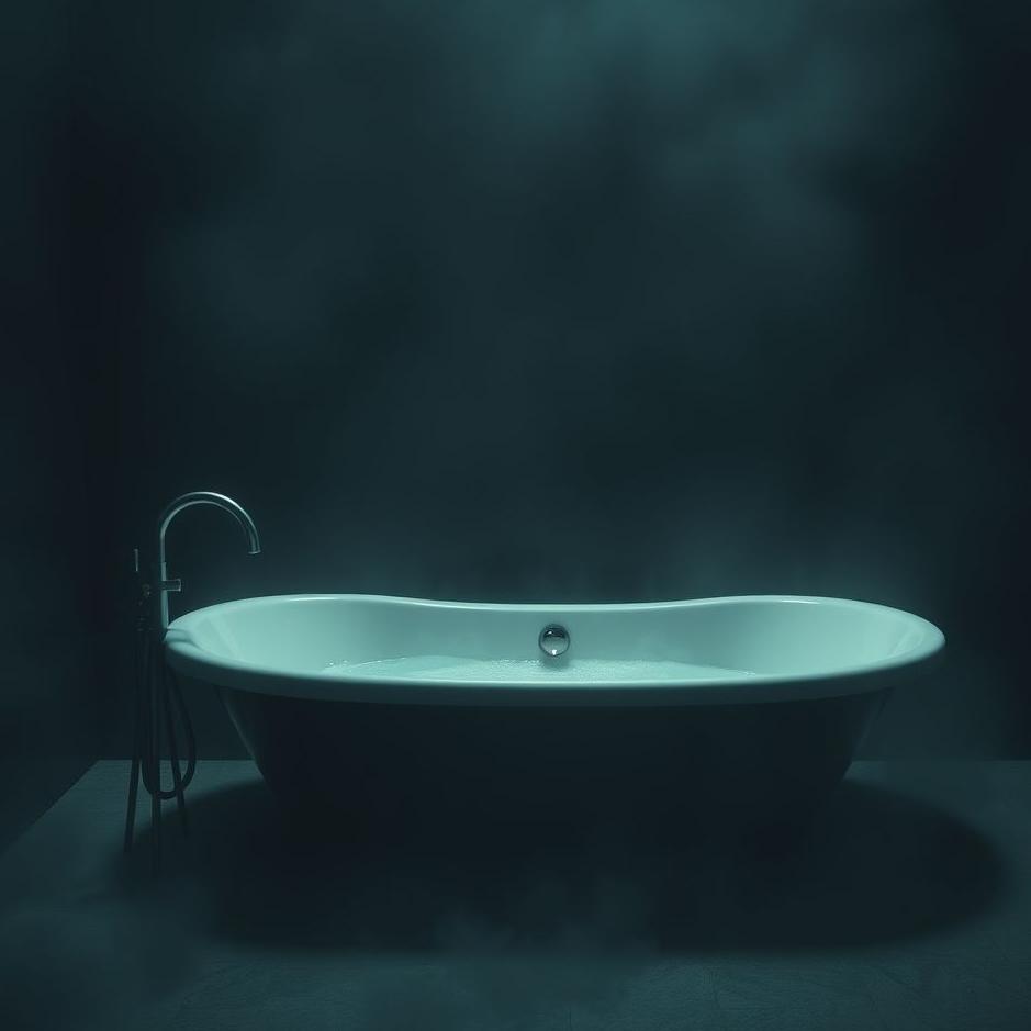 Dream : Dark bath in a dream
