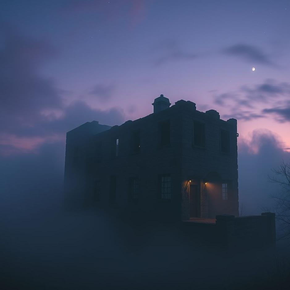 Dream : Dark building in a dream