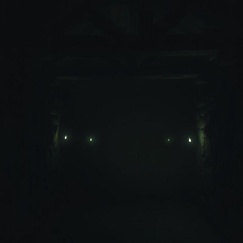 Dream : Dark cellar in a dream