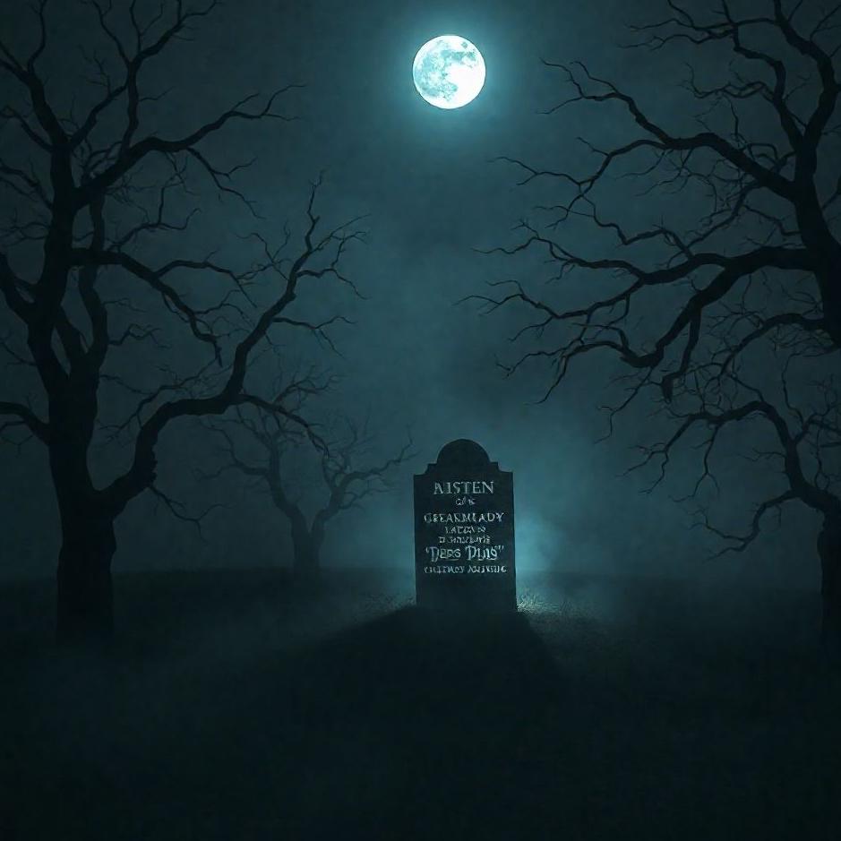 Dream : Dark grave in a dream