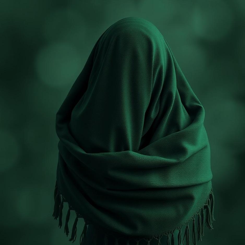 Dream : Dark green shawl in a dream