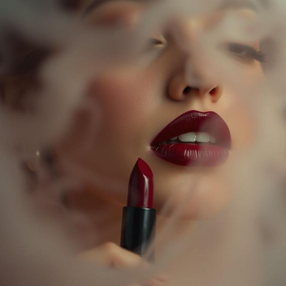 Dream : Dark lipstick in a dream