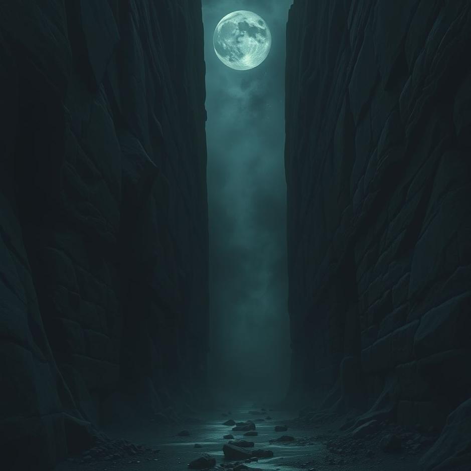 Dream : Dark narrow place in a dream