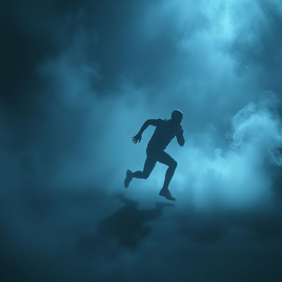 Dream : Dark running in a dream