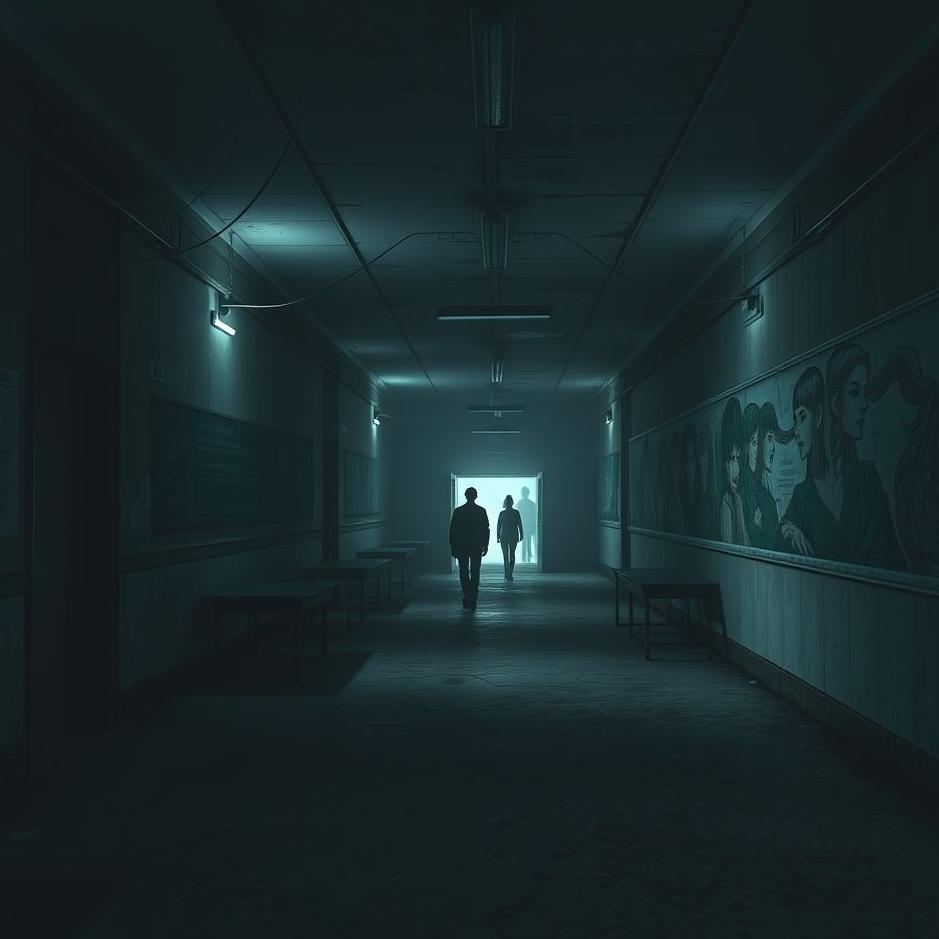 Dream : Dark school in a dream