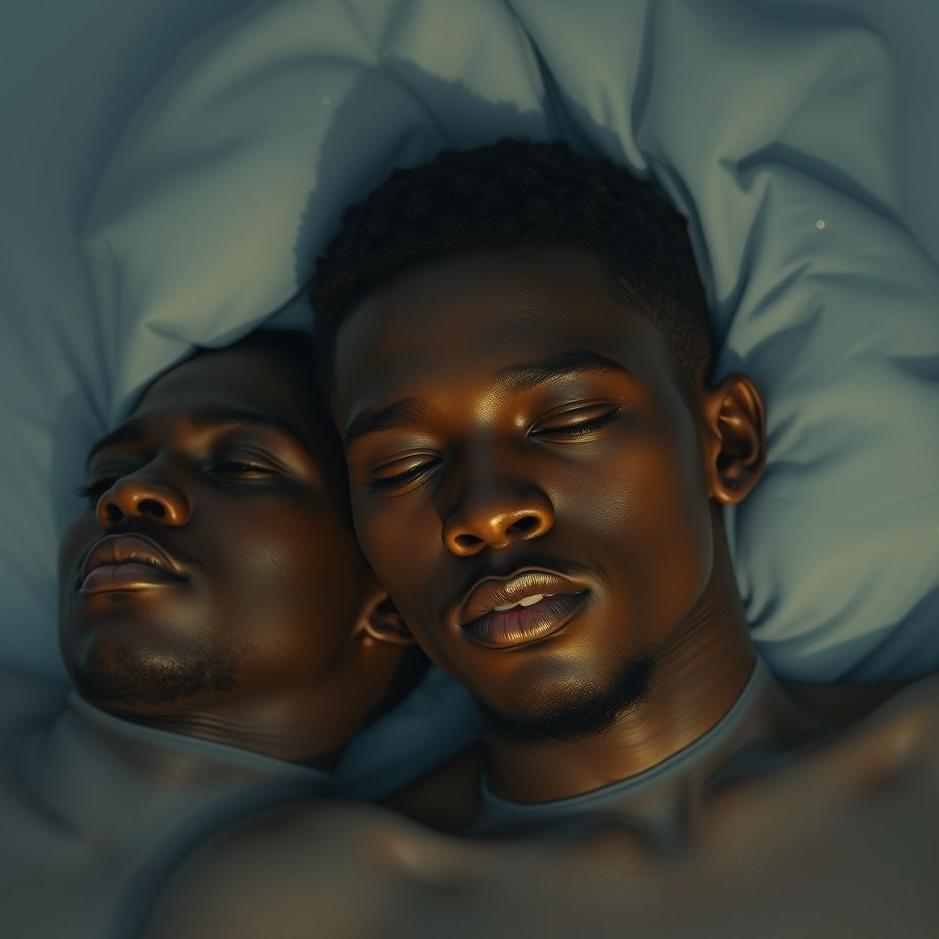 Dream : Dark-skinned men in a dream