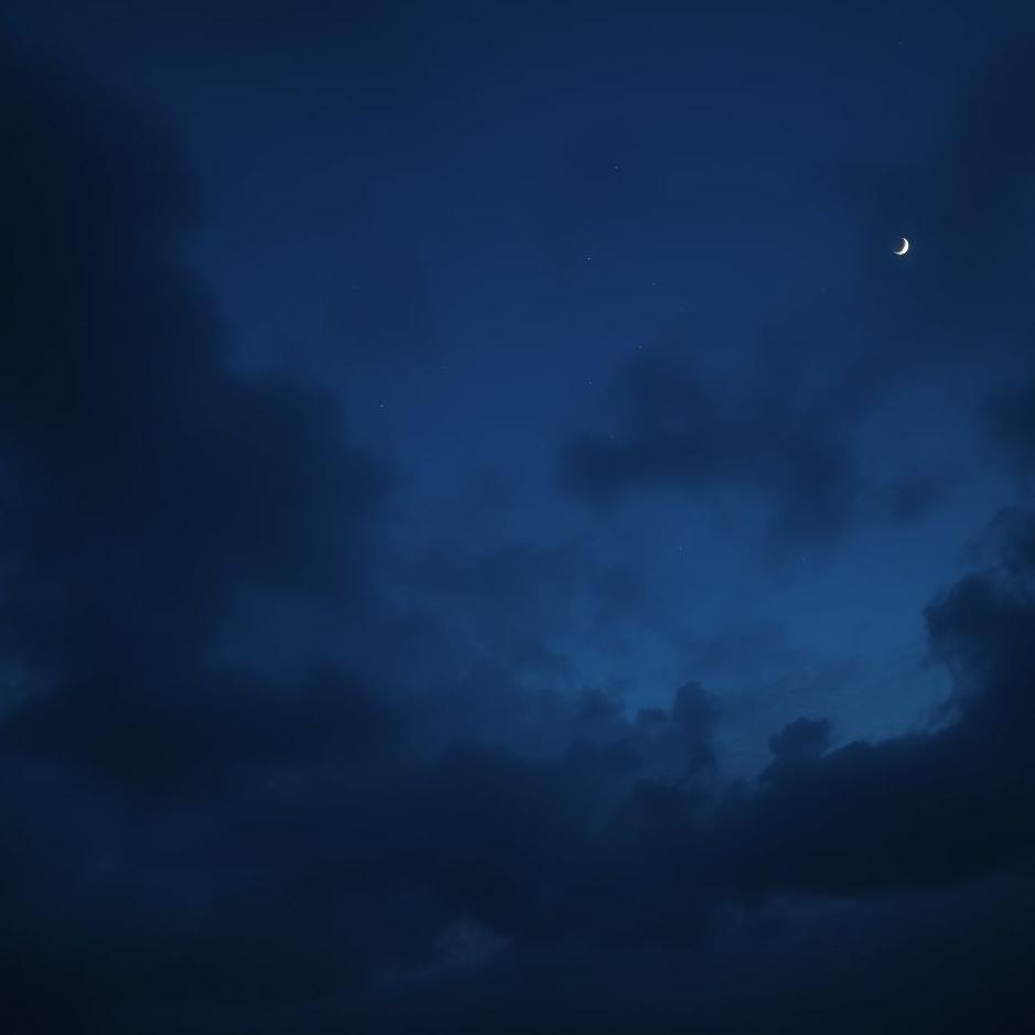 Dream : Dark sky in a dream