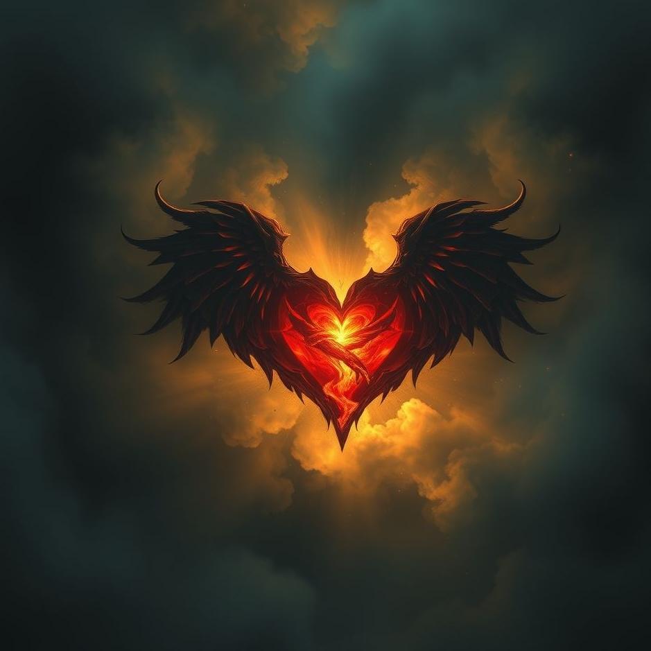 Dream : Darkening heart in a dream