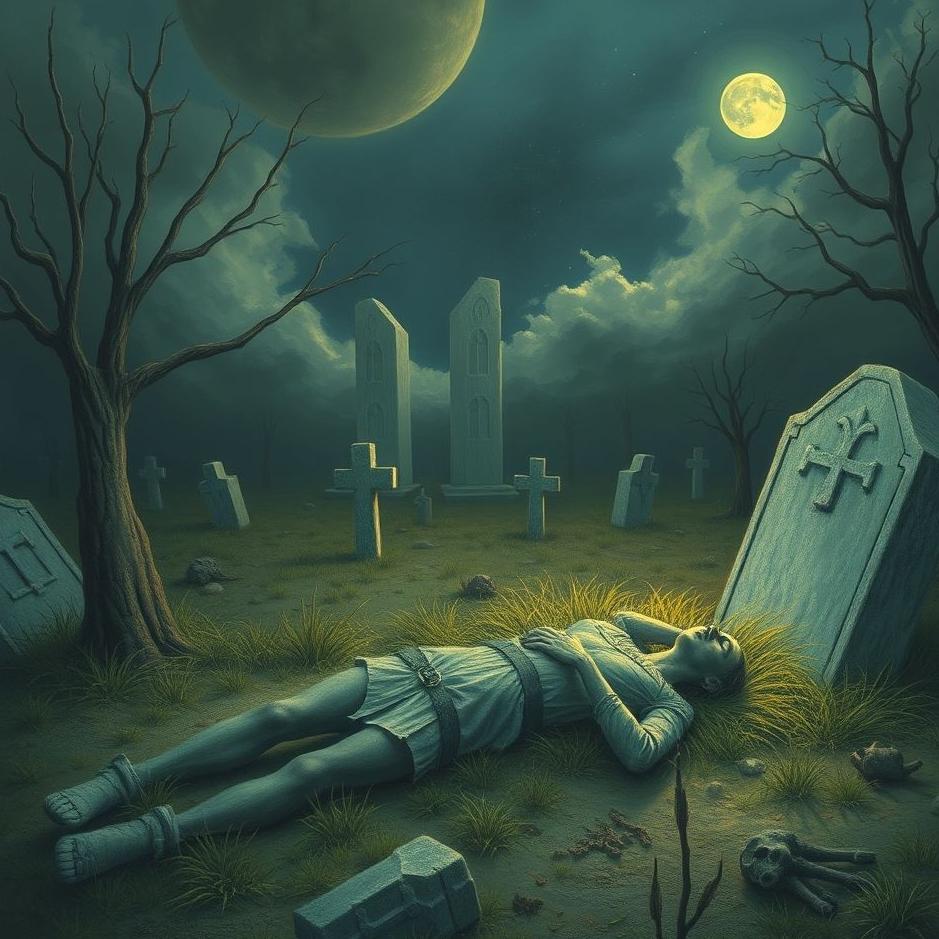 Dream : Dead people in a grave in a dream