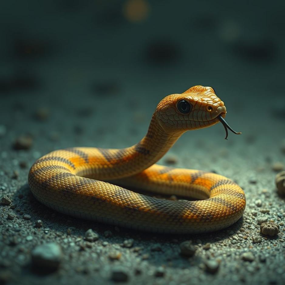 Dream : Dead small snake in a dream