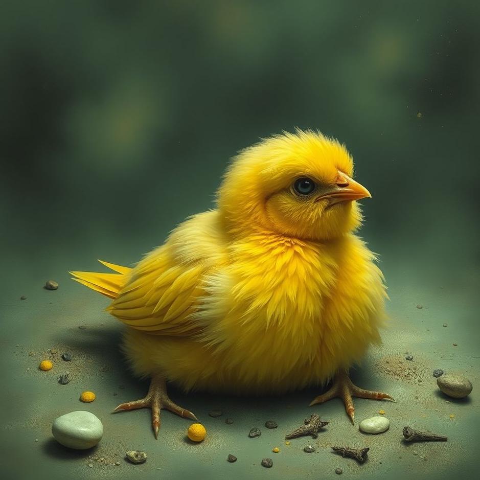 Dream : Dead yellow chick in a dream