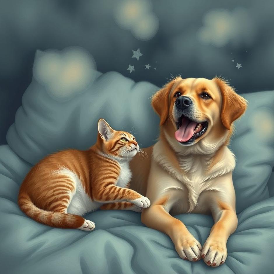 Dream : Dealing with a cat and dog in your dream