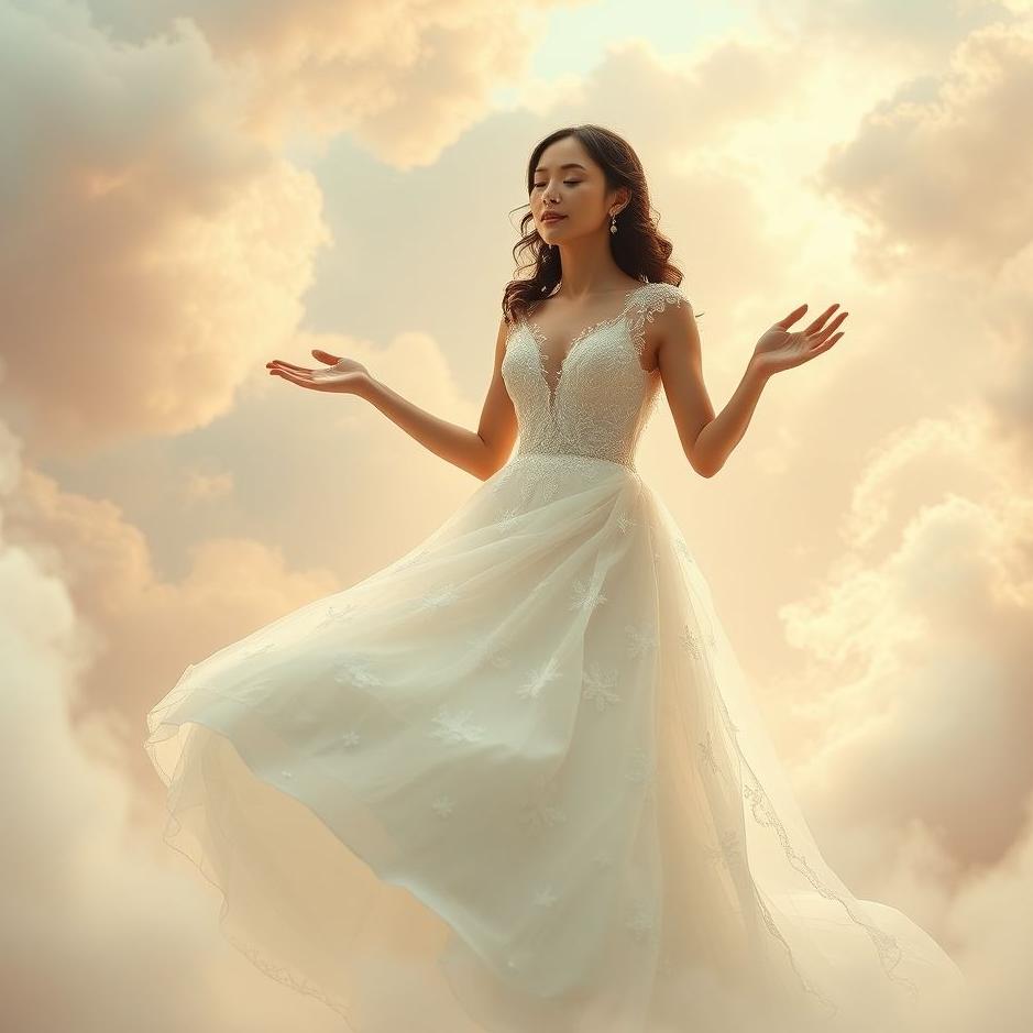 Dream : Dealing with a wedding dress in a dream