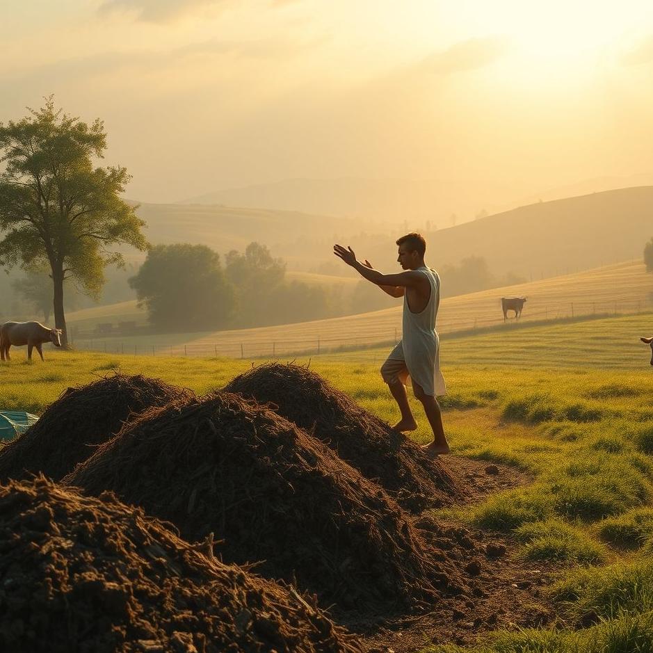 Dream : Dealing with animal manure in a dream