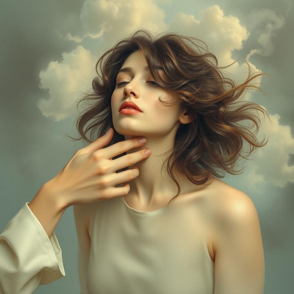 Dream : Dealing with one's hair in a dream