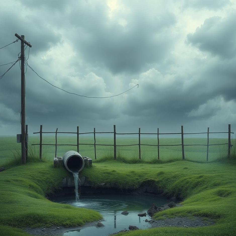 Dream : Dealing with sewage in a dream