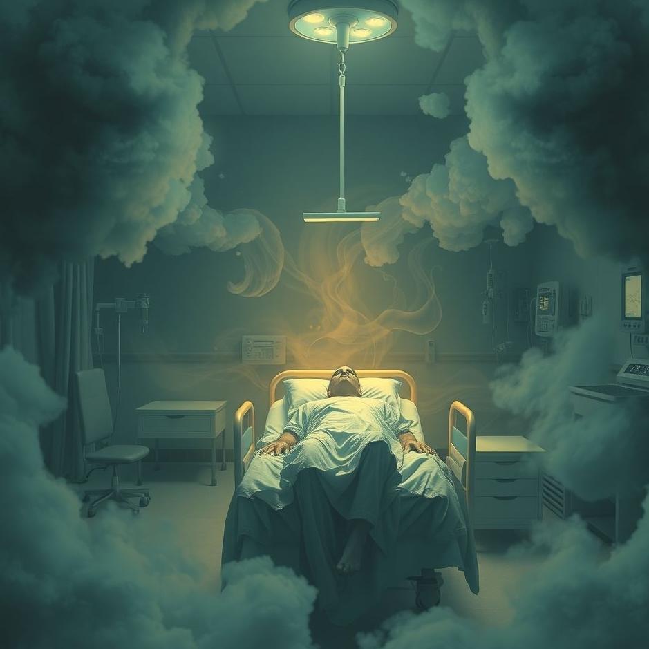 Dream : Death in a hospital in a dream