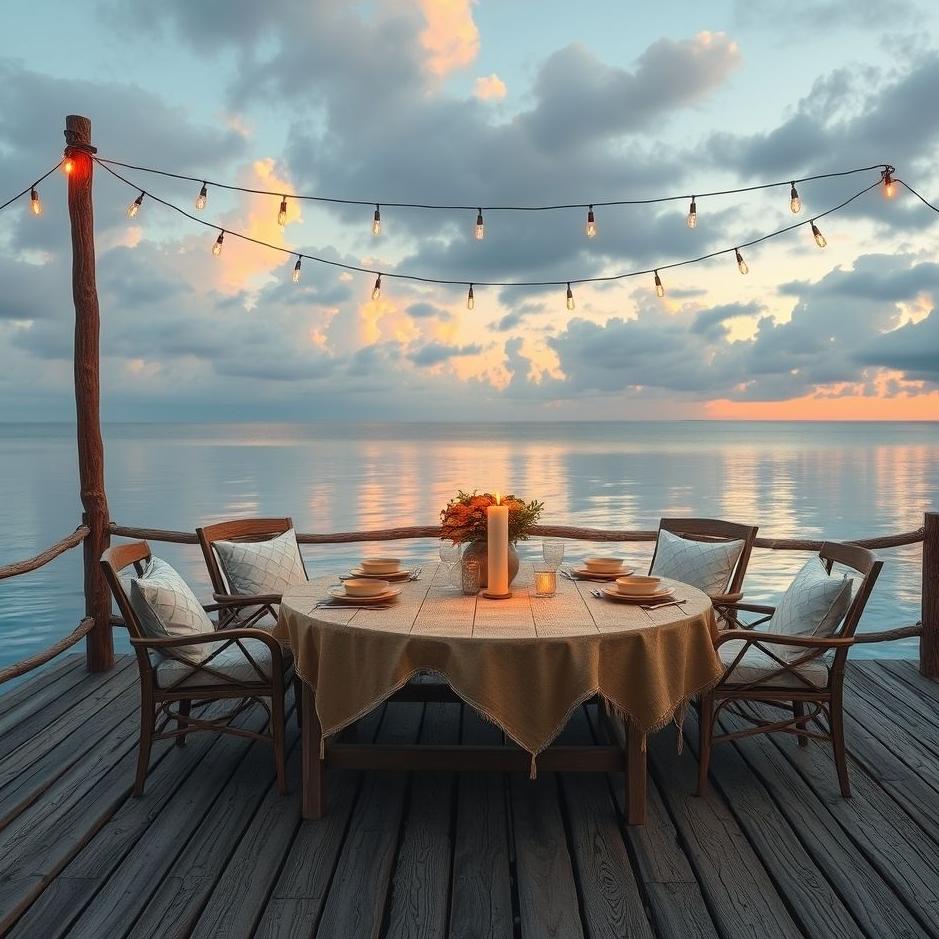 Dream : Decking a table in a dream