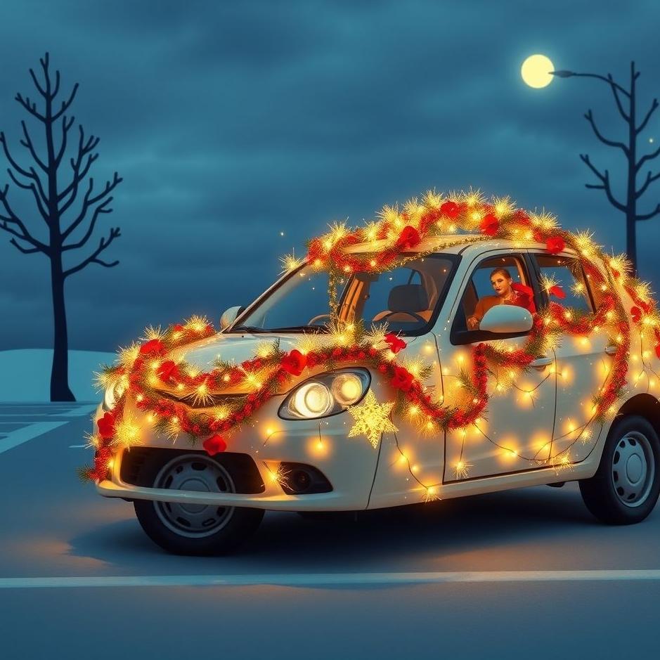 Dream : Decorate the car in the dream