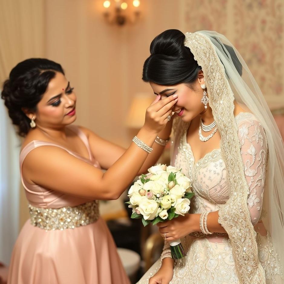 Dream : Decorating a bride