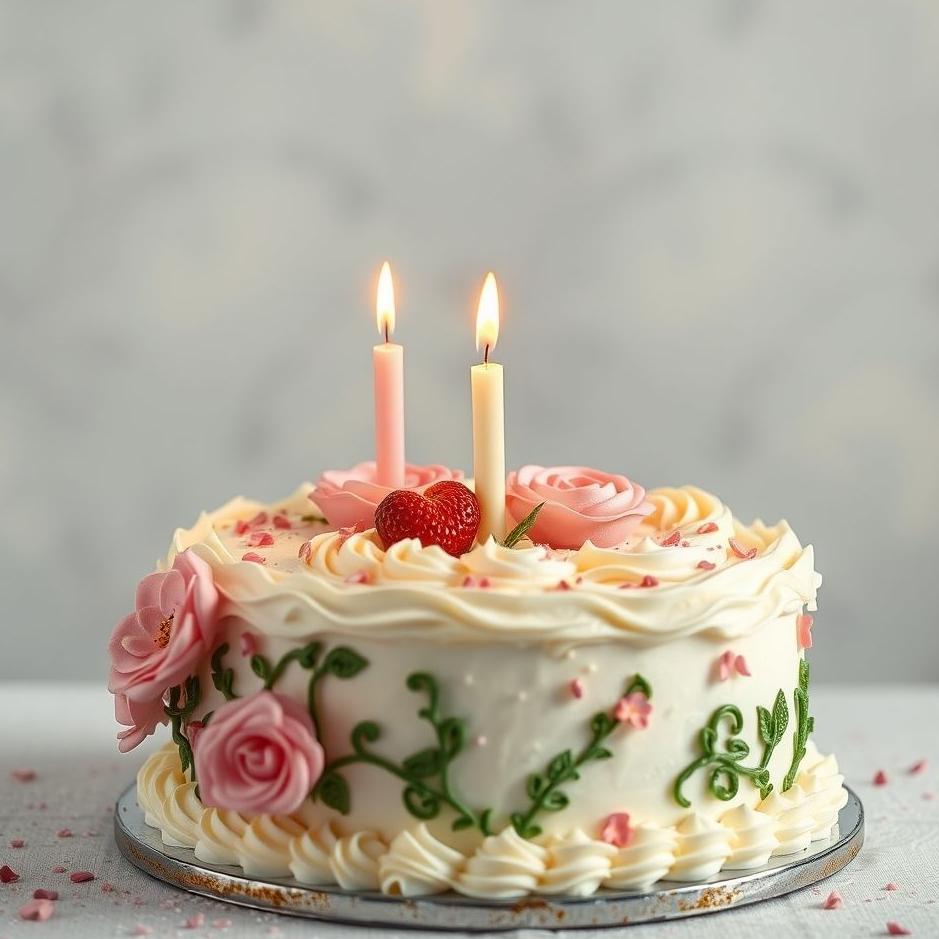 Dream : Decorating a cake in a dream