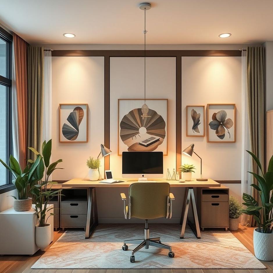 Dream : Decorating your workplace in a dream