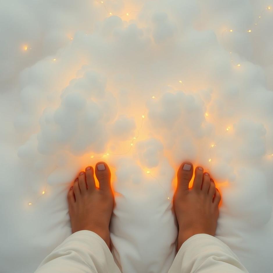 Dream : Depending on the feet in the dream