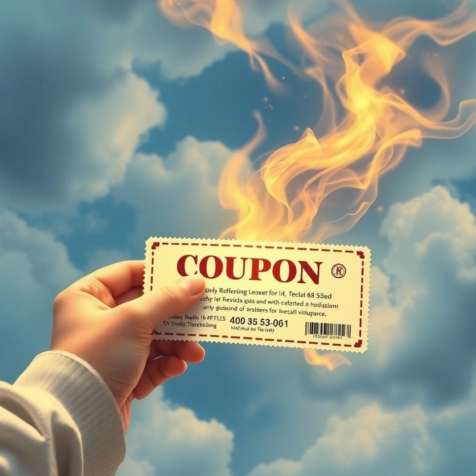 Dream : Depositing a coupon in a dream