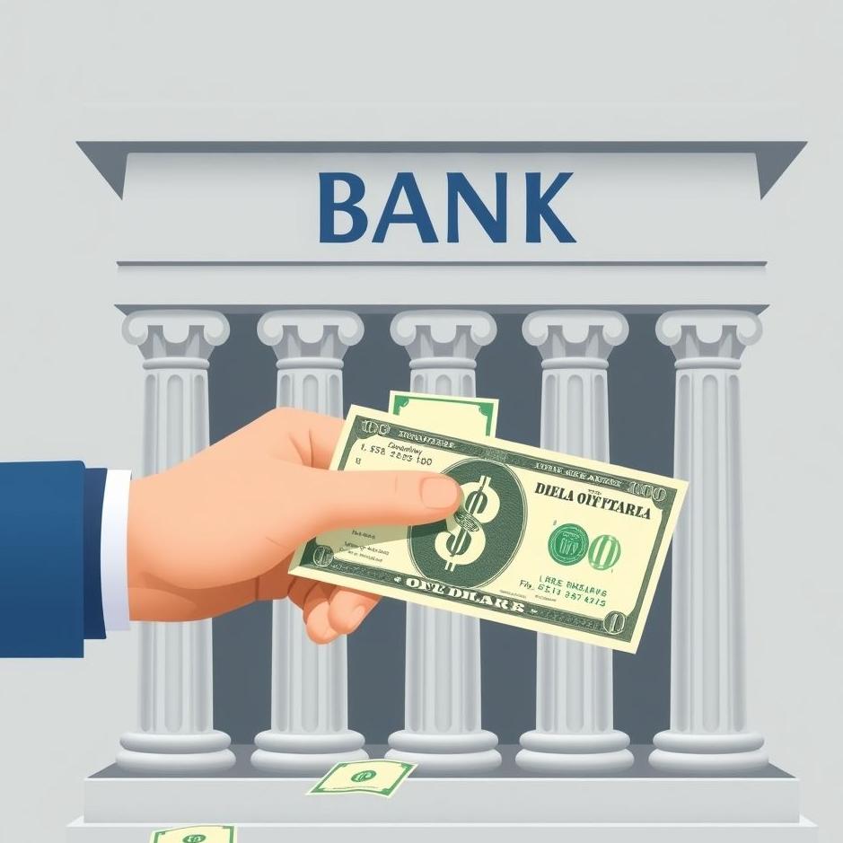 Dream : Depositing Dollars in a Bank 