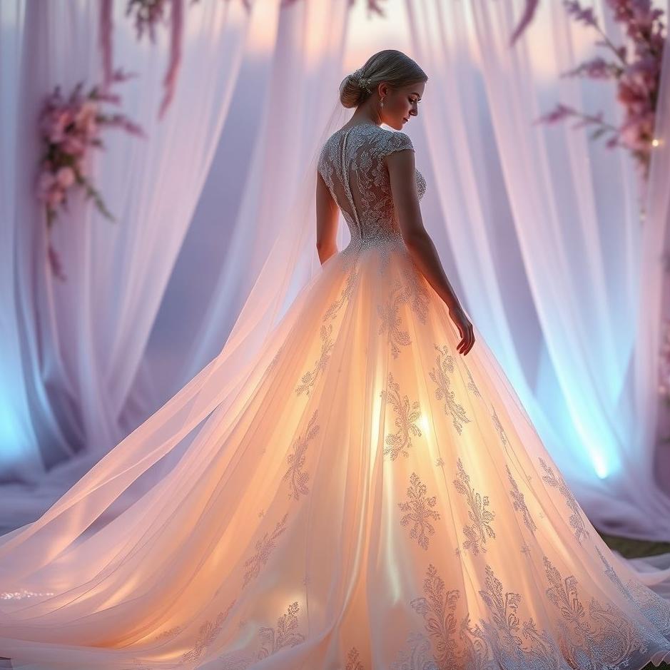 Dream : Designing a wedding dress in a dream