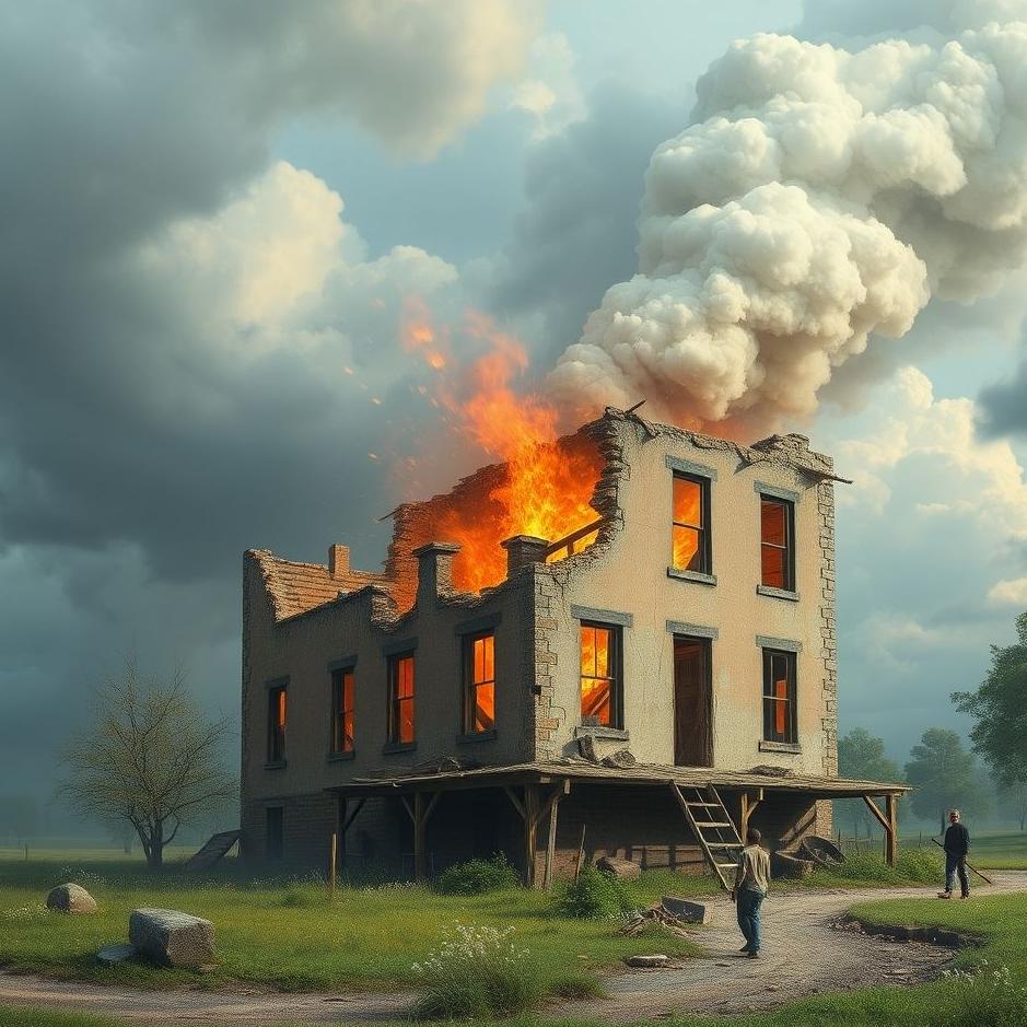 Dream : Destroying a building in a dream