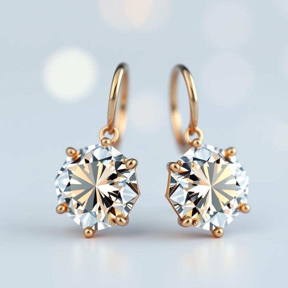 Dream : Diamond earrings as a gift in a dream