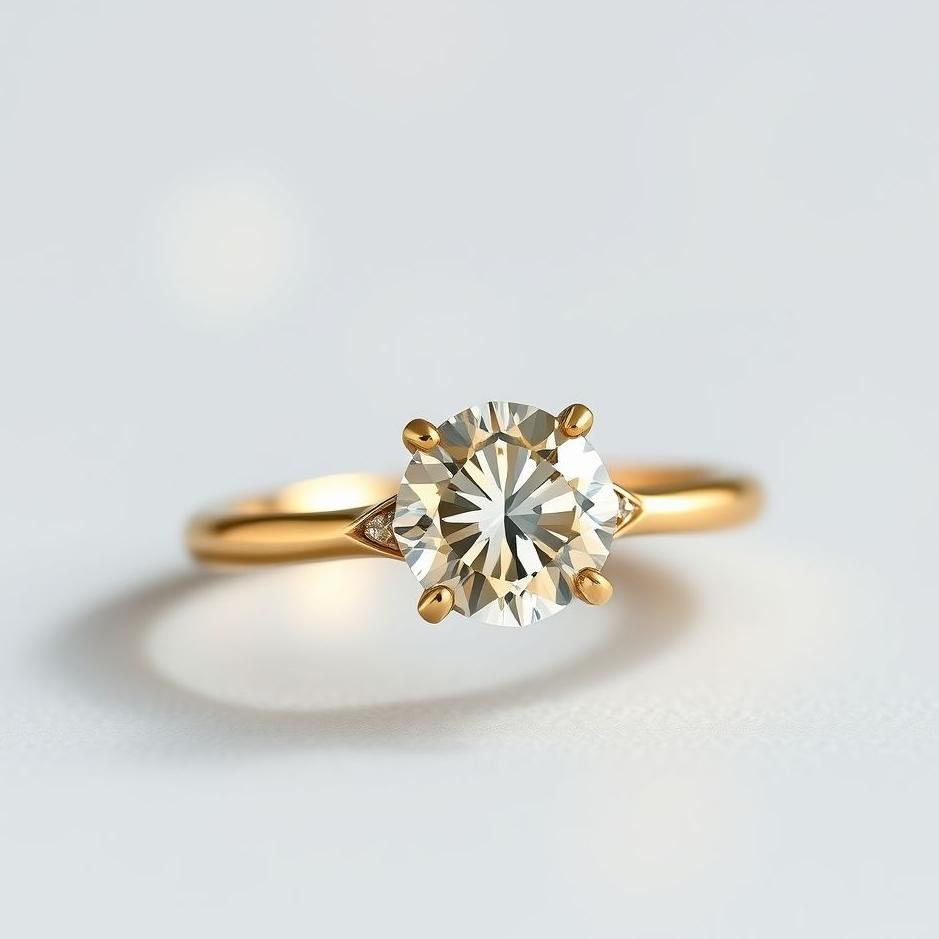 Dream : Diamond gold ring in a dream