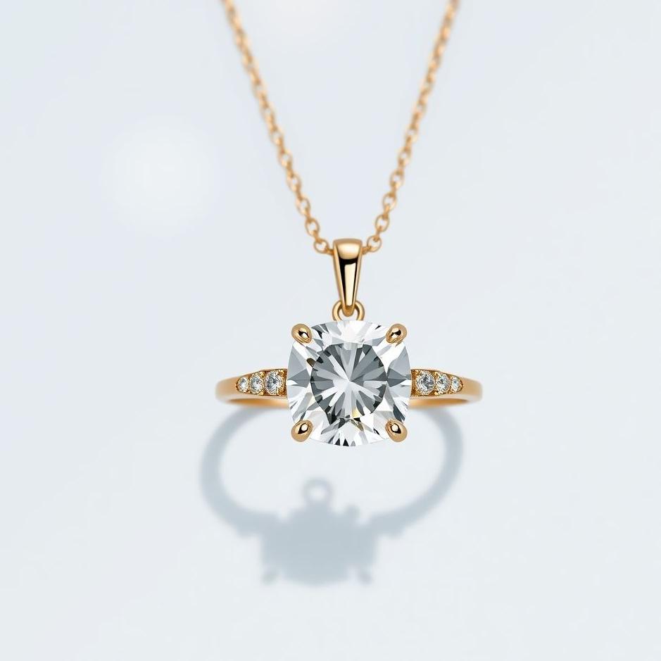 Dream : Diamond ring necklace in a dream